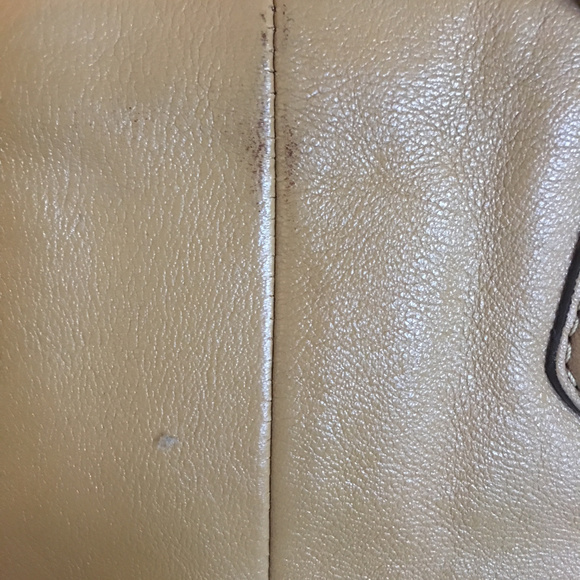 Coach Ashley Leather Satchel Camel - Picture 7 of 8